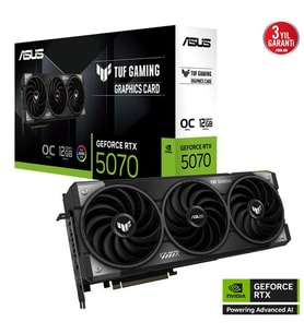 ASUS 12GB TUF GAMING RTX5070-O12G GDDR7 192bit HDMI DP PCIe 5.0