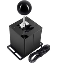Simülasyon Vites Kutusu 7+R Logitech G29/G27/G25/G920, PC USB H Gear Shifter Thrustmaster T300RS (Siyah)