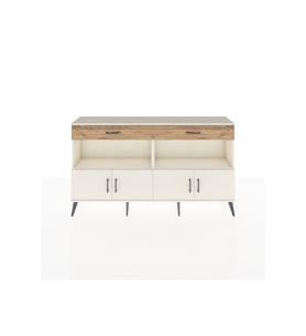 Arges Konsol 2 Raflı 2 Çekmeceli 4 Kapaklı 176x30x99 Aytaşı-Aytaşı/Çam