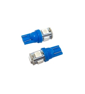 Space 12V Mavi 2x5 SMD Ledli Dekoratif T10 Ampul