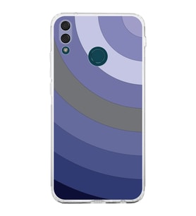 PrintiFy Huawei Y9 2019 Uyumlu Kamera Korumalı Renk Cümbüşü D Tasarımlı Şeffaf Silikon Kılıf