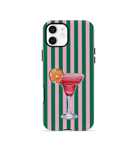iPhone 11 Vorian Çift Katmanlı MagSafe Kılıf Pink Citrus Cocktail