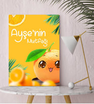 BK Gift Kişiye Özel Mutfak Konseptli Kanvas Tablo 30x50cm-1