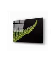 Miyrem Glasses Collection -A1^#  Yaprak Cam Tablo (Çok Renkli)