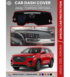 Chery Tiggo 8 Pro (2020+) Torpido Örtüsü Ön Göğüs Koruma Torpido Koruma Çatlamayı Engeller Tam Uyum