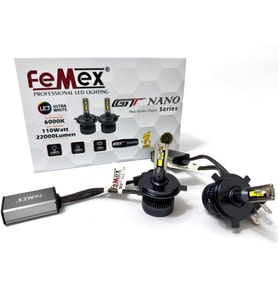 FEMEX GT NANO PRO Csp LEXTAR H4 Led Xenon Led Headlight