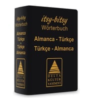 Delta Kültür Almanca Türkçe - Türkçe Almanca Mini Sözlük