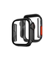 Apple Watch 40mm Watch 49mm Kasa Dönüştürücü ve Ekran Koruyucu - Siyah