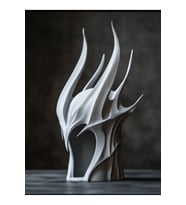 Sauron Tea light Kask Bioplastik Hediyelik Dekoratif
