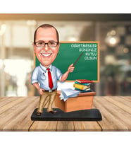 Kişiye Özel Karikatür Biblo ÖĞRETMEN