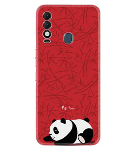 Tecno Spark 8T Kılıf Resimli Desenli Silikon Platinium Series Sleeping Panda 1810