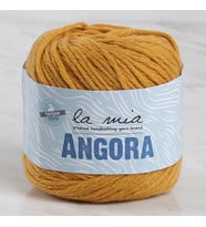 La Mia Angora Hardal El Örgü İpi - L123 - 34216