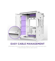 NZXT H9 FLOW RGB 2025 CM-H92FW-R1 Gaming Mid-Tower PC Kasası Beyaz