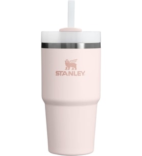 Stanley Quencher Pipetli Termos Bardak, Pembe Kuvars (Rose Quartz), 0.60 Litre (Çok Renkli)