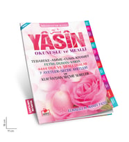 Yasini Şerif Açıklamali ve Mealli Çanta Boy Pembe Renk