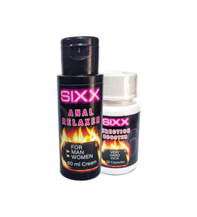 Sixx 60 Ml Bay Relax Krem +Erkeklere Özel Güç 30 Lu