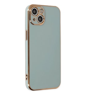 Pilelistore   iPhone 14 Kılıf Volet Silikon - Açık Yeşil