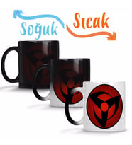 Mangekyou Sharingan Sihirli Kupa Bardak Porselen