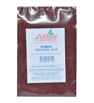 Doğal Öğütülmüş Sumak 1.Kalite Taze Katkısız Saf Sumak 50GR
