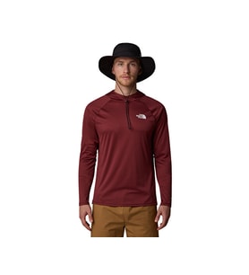 THE NORTH FACE M Sunriser Hoodie Erkek Outdoor Uzun Kollu Tişört NF0A8BN80VO1 Kahverengi