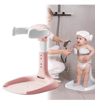 Sunup SN-29260 Pembe Bebek Banyo Yardımcısı - Boy Ayarlı ve Ayaklı Yıkama Standı
