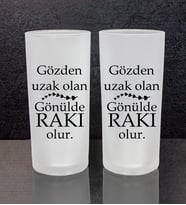 eJOYA Rakı Sözleri 2'li Rakı Bardağı 111505