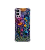 PrintiFy İnfinix Hot 12 ile Uyumlu Düşlerin Dansı Serisi Rüyalar Ötesi Tasarımlı Uv Baskılı Köşe Korumalı Antişok Kılıf
