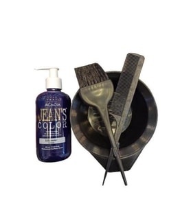 Jeans Color Lilamor Su Bazlı Saç Boyası 250 ml + Boya Seti