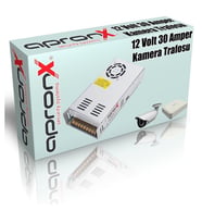 APRONX 12v 30amper apx-1230a Metal CCTV Adaptör