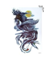 Geçici Anka Kuşu Dövme Tattoo