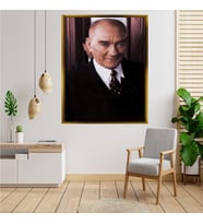 ÇERÇEVELİ ATATÜRK TABLO S710