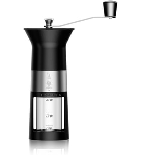 Bialetti - Manuel Kahve Değirmeni - Paslanmaz Çelik - Mat Siyah
