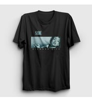 Presmono Unisex Siyah Diamond Life Sade T-Shirt 553328tt