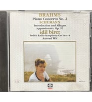 (Plak Değildir CD dir) CD İdil Biret Brahms Shumann CD (Karışık)
