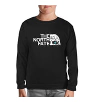 The North Fate Siyah Çocuk Sweatshirt