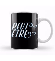 French Slogan Peut Etre Kupa Bardak Porselen