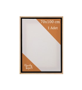 Gold Çerçeveli 70x100 cm Boş Tuval Tablo