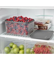 Lexroo No Frost Silikon Yumuşak Kapalı Saklama Kabı Dondurucu ve Buzluk Saklama Kabı 3150 ml