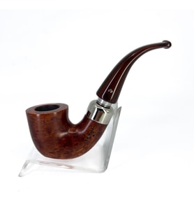 Şahin Üç Yıldız Bent Dublin 9mm. Filtreli Akrilik Saplı Pipo 237388 (Kahverengi)