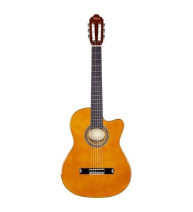 Valencia Vc104thnc Klasik Gitar 4/4 Naturel Sap Çelikli İnce Kasa