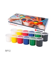 Red Apple Parmak Boya 25 Ml Sıralı Set 12 Renk