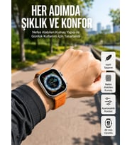 Akıllı Saat Amoled Ekran Bluetooth Bağlantılı Özel Tasarım Unısex