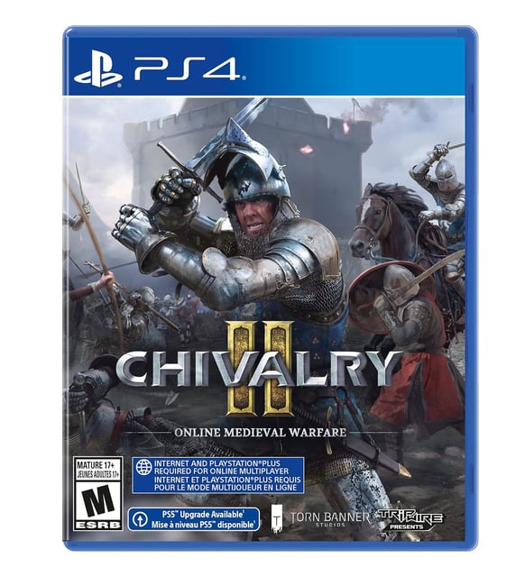 Jeu Vidéo Chivalry 2 Steelbook Edition Pour PS4 - Neuf, Scellé, Multijoueur, Classification PEGI 18