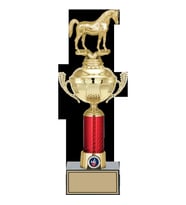 ODAK KUPA - Figürlü Kupalar - At Figürlü Kupalar FG-054 C - 38 cm