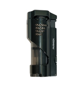 Parmida 3 Torch Pürmüz Delicili Siyah Metal Puro Çakmağı - TR9517