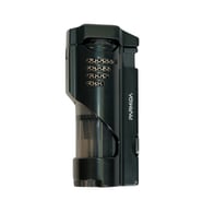 Parmida 3 Torch Pürmüz Delicili Siyah Metal Puro Çakmağı - TR9517
