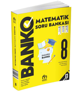 Model Yayınları 8. Sınıf Matematik Banko Soru Bankası