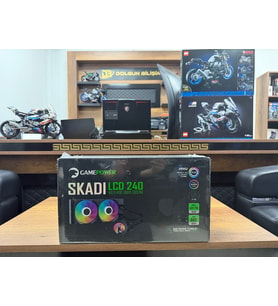 Gamepower Skadi LCD 240 ARGB 240mm Sıvı İşlemci Soğutucu