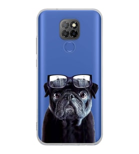 PrintiFy General Mobile GM 20 ile Uyumlu 1mm Slim Fit Köpek 3 050f Baskılı Şeffaf  Kılıf