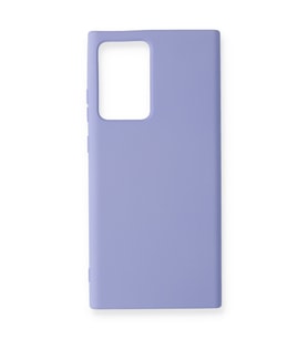 Galaxy Note 20 Kılıf Nano Içi Kadife Silikon - Lila